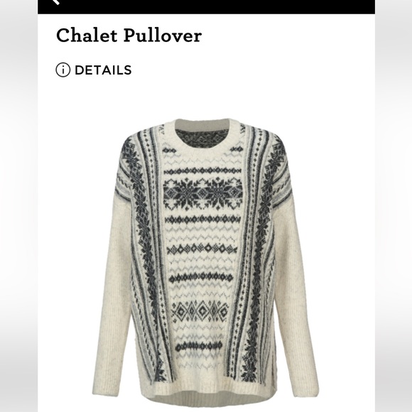 CAbi Sweaters - Cabi chalet sweater size small